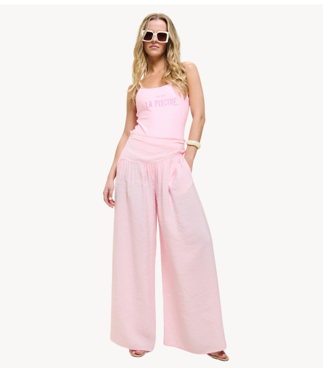 OU. Broek Pants Croisette Rose Petal