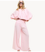 OU. Top Top Croisette Rose Petal