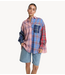 Alix The Label Blouse ladies woven check mix blouse MULTI COLOUR