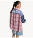 Alix The Label Blouse ladies woven check mix blouse MULTI COLOUR