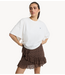 Alix The Label Top ladies knitted batwing top SOFT WHITE