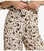 Alix The Label Broek ladies woven animal wide leg pants ANIMAL