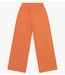 Alix The Label Broek ladies woven irregular wide leg pants SOFT ORANGE