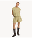 Refined Department Giletladies woven sleeveless cargo gilet NOA sand