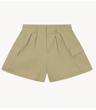 Refined Department Broek ladies woven cargo shorts UMA sand