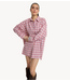 Alix The Label Jurk ladies woven damaged check dress MULTI COLOUR