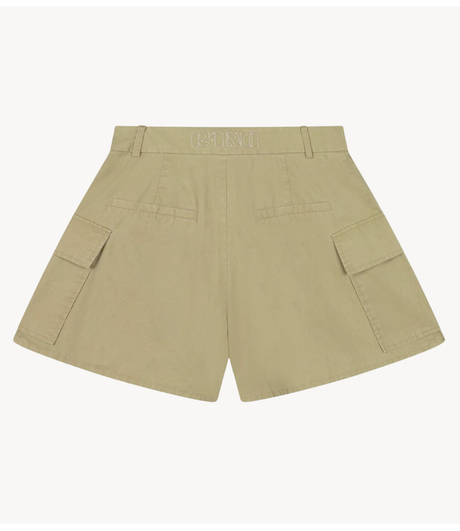 Refined Department Broek ladies woven cargo shorts UMA sand
