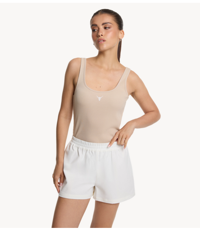 Alix The Label Top ladies knitted tank top SAND