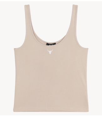 Alix The Label Top ladies knitted tank top SAND