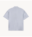 Refined Department Blouse ladies woven oversized short sleeve blouse ALANA silver
