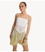 Refined Department Sjaal ladies knitted lace triangle scarf CARRY white