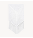 Refined Department Sjaal ladies knitted lace triangle scarf CARRY white