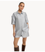 Refined Department Broek ladies woven relaxed shorts MONE silver