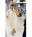 GUUS Fashion Jurk caftan dress cotton white