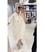GUUS Fashion Jurk caftan dress cotton white