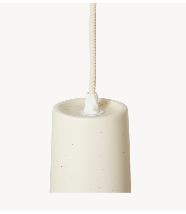 HKLIVING Hanglamp Dangle pendant lamp eggshell white