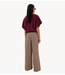 BY-BAR Top nuki slub top burgundy crush