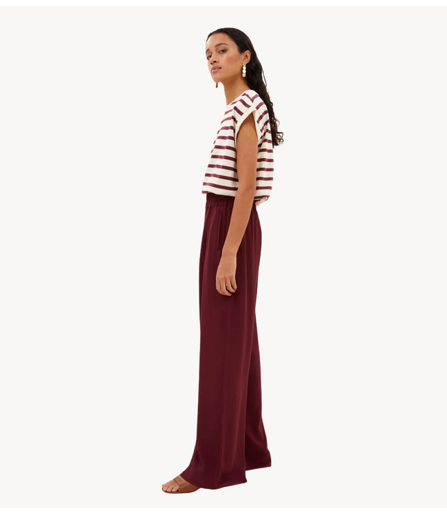 BY-BAR Top tobi stripe top grain wine stripe