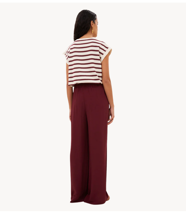 BY-BAR Top tobi stripe top grain wine stripe