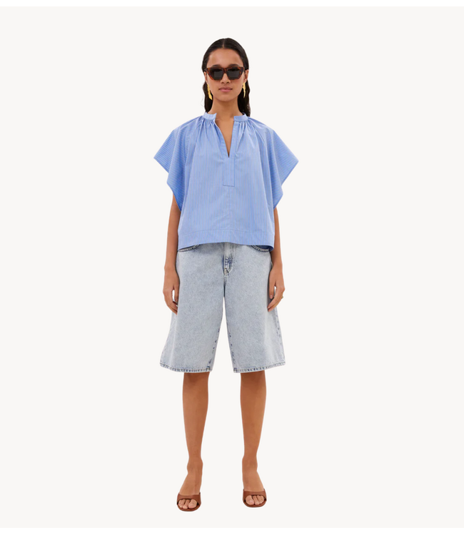 BY-BAR Broek soho denim shorts light denim