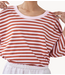 American Vintage T-Shirt GIXY RAYURES BONBON