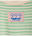 American Vintage T-Shirt GIXY RAYURES ABSINTHE