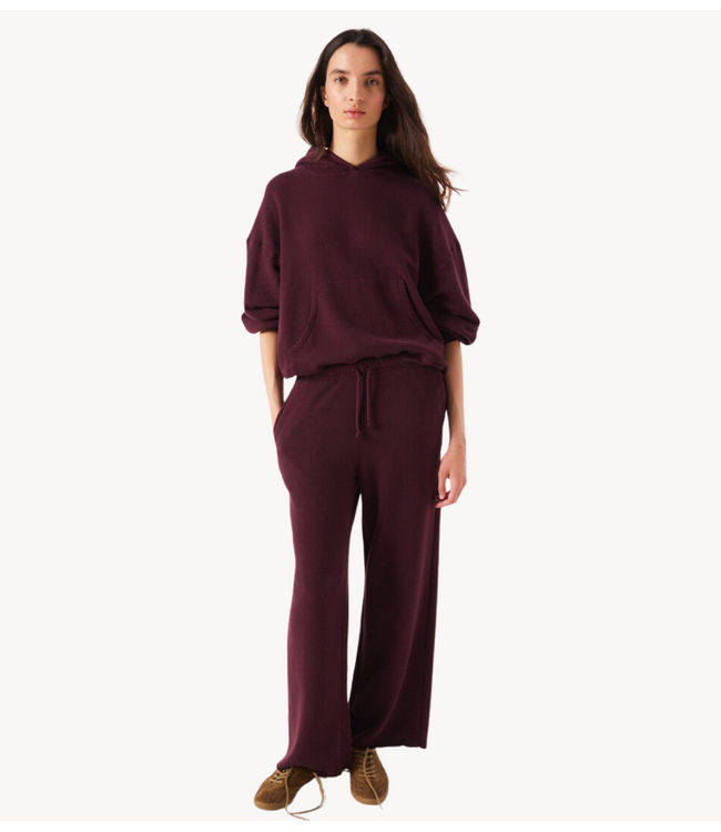 American Vintage Trui ATUBAY hoodie LIE DE VIN