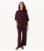 American Vintage Trui ATUBAY hoodie LIE DE VIN