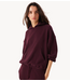 American Vintage Trui ATUBAY hoodie LIE DE VIN