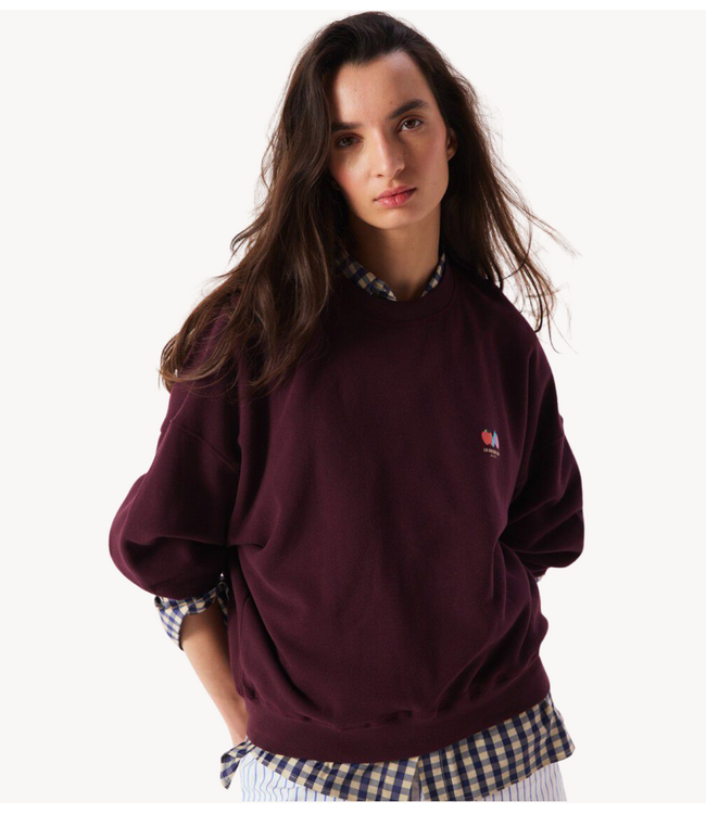 American Vintage Trui ATUBAY LIE DE VIN