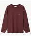 American Vintage T-Shirt GIXY longsleeve POURPRE