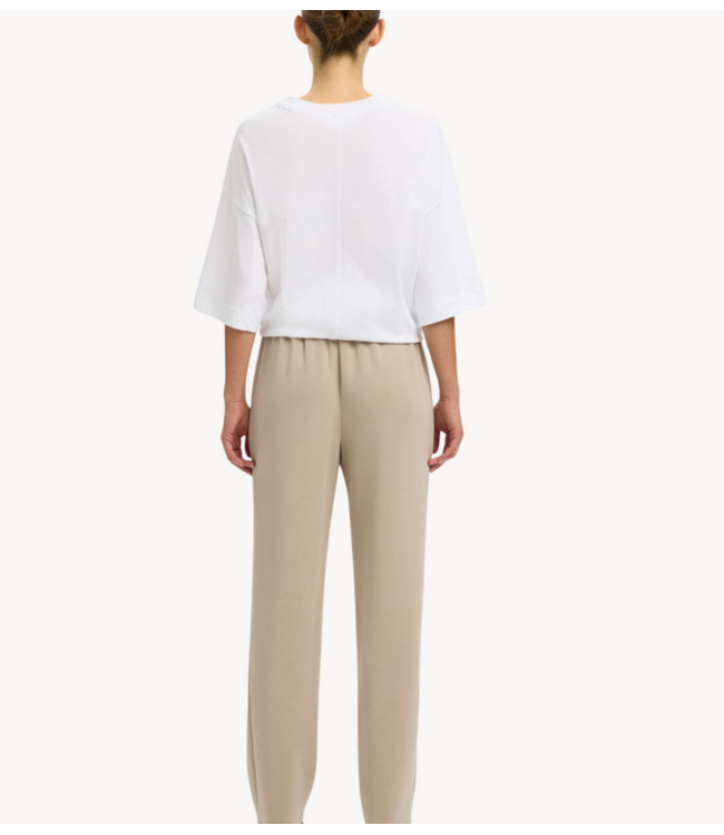 Selected Broek SLWTENNY HW PANT NOOS Pure Cashmere