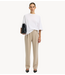 Selected Broek SLWTENNY HW PANT NOOS Pure Cashmere