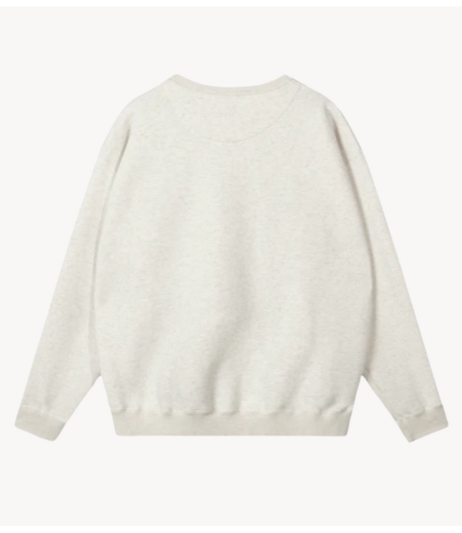 10DAYS Trui The statement sweater soft white melee 10DAYS365