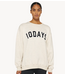 10DAYS Trui The statement sweater soft white melee 10DAYS365