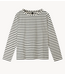 10DAYS Top The longsleeve stripe white, black 10DAYS365