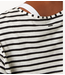 10DAYS Top The longsleeve stripe white, black 10DAYS365