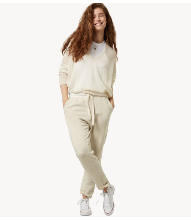 10DAYS Trui THE V-NECK KNIT SWEATER ecru 10DAYS365
