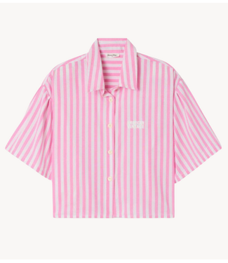American Vintage Blouse vextown rayures rose