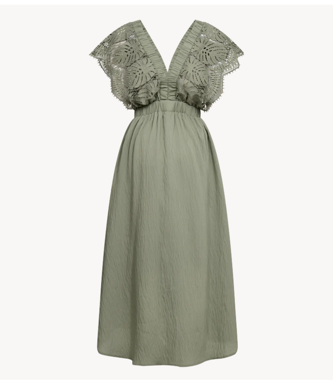 Copenhagen Muse Jurk CMCOLE-DRESS  SEAGRASS