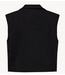 Copenhagen Muse Gilet CMTAILOR-SHORT-WAISTCOAT  NOOS Black