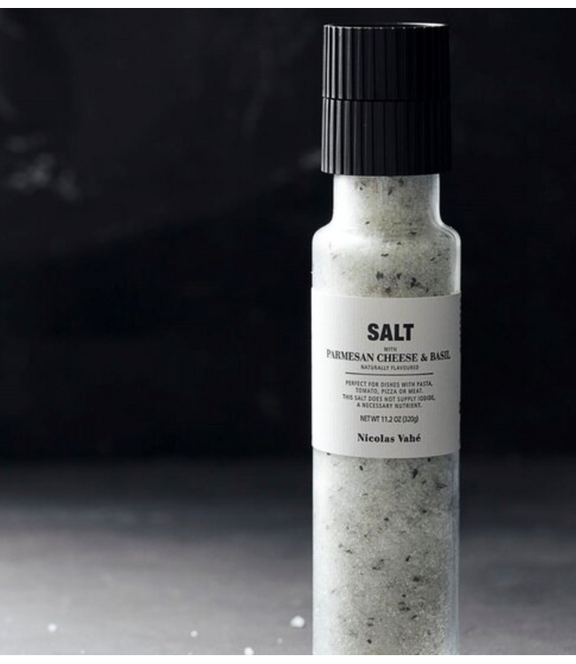 Nicolas Vahé Zout Salt, parmesan cheese & basil 320g