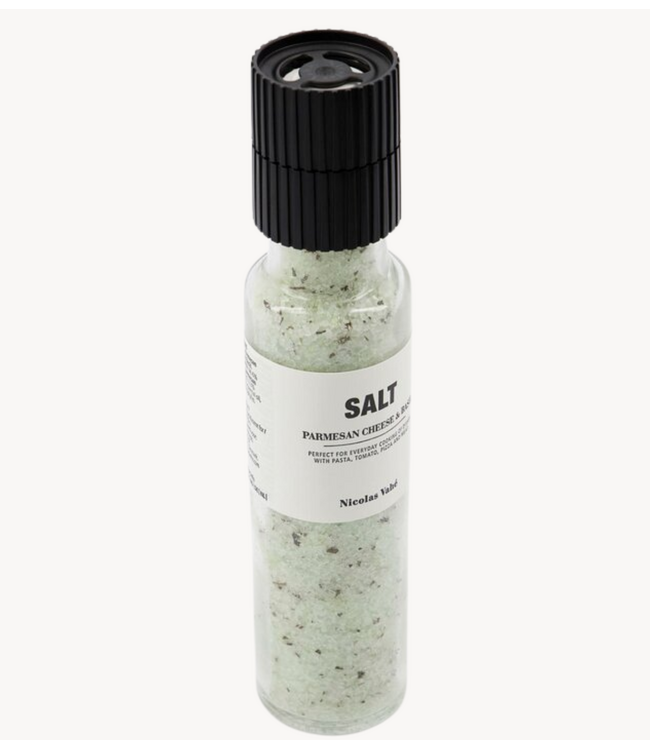 Nicolas Vahé Zout Salt, parmesan cheese & basil 320g