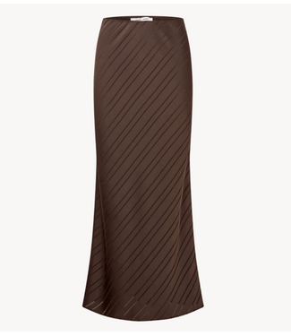 Samsøe Samsøe Rok SAAGNETA LONG SKIRT 16063 MULCH
