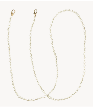 Ateljé Telefoonkoord extra long Pearl drop off white
