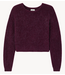 American Vintage Trui NIBY CANNEBERGE CHINE