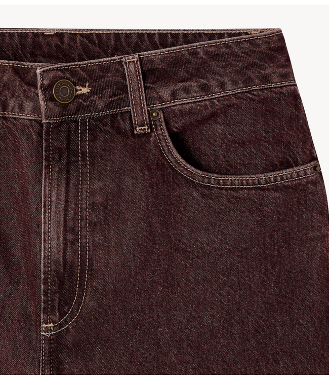American Vintage Jeans OSHOW balloon RAISIN