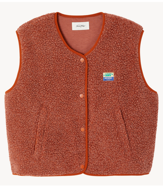 American Vintage Gilet HOKTOWN TERRE CUITE CHINE