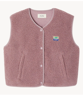 American Vintage Gilet HOKTOWN PRUNELLE CHINE