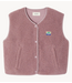 American Vintage Gilet HOKTOWN PRUNELLE CHINE